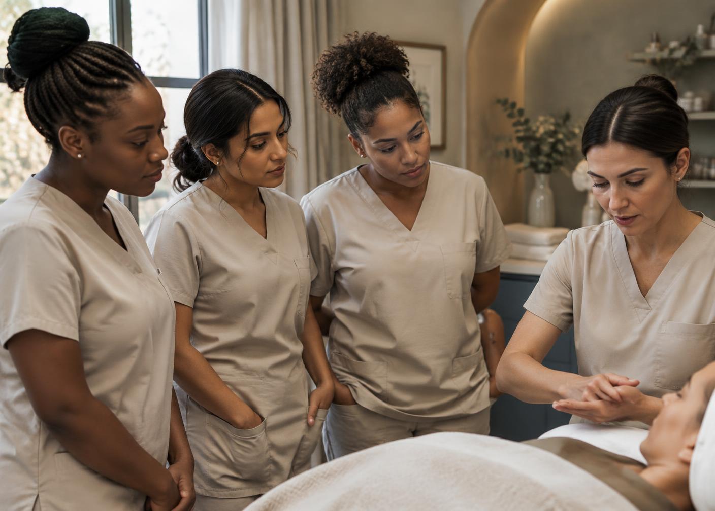 Participantes en formation clinique supervisée